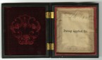 Union Case-Clam Shell with Tintype of Hunters