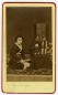 Japanese Woman with Figures, Puppets CDV