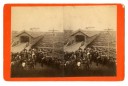 Pearl St. Bridge, Massive Log Jam, Grand Rapids, Michigan