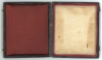 Quarter-plate leather case