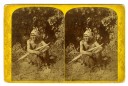 Hillers Native American Stereoview